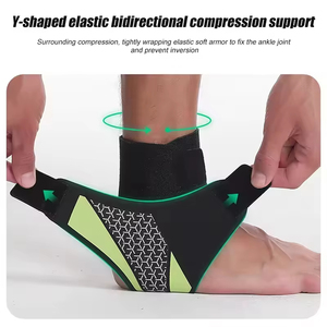 Deportes Cómodo Ajustable Compresión Vendaje Movimiento Tobillo Soporte <span class=keywords><strong>Deporte</strong></span> <span class=keywords><strong>Tobilleras</strong></span> - Product Image 2