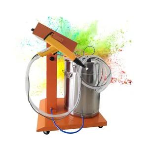 Manual Electrostatic Powder Coating Paint Spraying Gun Machine for metal aluminium coating on sale 30 35 40 45 50v