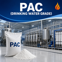 Coagulant pour eau d'alimentation en dessalement, chlorure de polyaluminium (PAC)