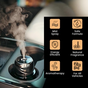 Difusor de Aromas Inteligente para Auto, Portátil, Recargable, de Vidrio, Humidificador para Auto, Modelo YS - Product Image 4