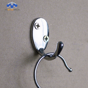 <strong>Clothes</strong> Hanging Single Metal <strong>Wall</strong> <strong>Mounted</strong> Hook - Product Image 1