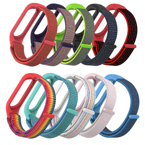 Для Xiaomi ремешок для часов, спортивные ткань нейлоновая петля Mi Band 5, 4, <span class=keywords><strong>3</strong></span>, ремешок для часов/ - Product Image 1