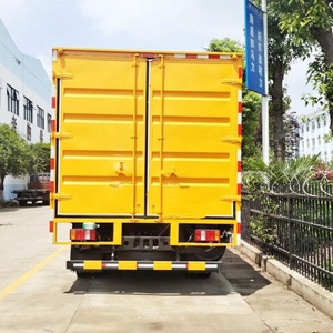 Sinotruk Howo 4x2 10 toneladas de capacidad, camión de carga portador cerrado, furgoneta de una sola fila, tanque de carga, combustible diésel, nueva condición, dirección izquierda - Product Image 6