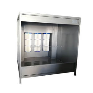 دفعة مسحوق نظام طلاء حزمة مع محمول بشاشة لمسية بندقية + حجيرة رش + علاج الفرن - Product Image 4