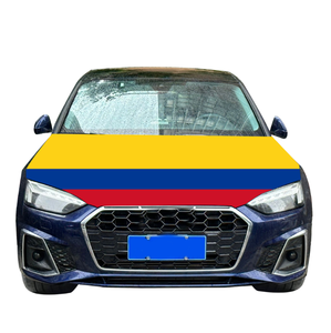Housse de capot de voiture avec drapeau de la Colombie, drapeau de capot de voiture élastique patriotique, bannière de capot de voiture, drapeau de capot de moteur de la Colombie - Product Image 5
