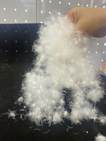90% duvet d'oie naturel entièrement lavé duvet d'oie blanc haute force de remplissage duvet d'oie