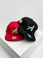Casquette de baseball vintage bleu marine personnalisée, casquette snapback, gorras, patch brodé drapeau USA sur le côté, casquette sportive en coton, vente en gros