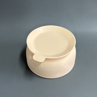 Bol d'alimentation pour bébé en silicone avec ventouse, coloré, de qualité alimentaire, pour enfants, en acier inoxydable