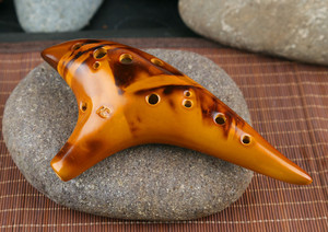 Ocarina en céramique à 12 trous avec sac et accessoires, instrument de musique professionnel - Product Image 5