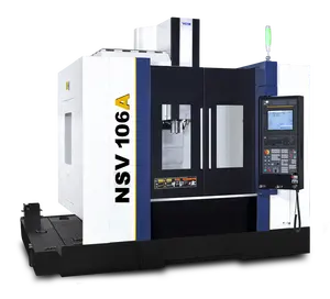 Taiwan,China YCM 1060 vertical machining center FANUC system three-axis hard rail spindle BT40 gearbox guide rail 0 wear