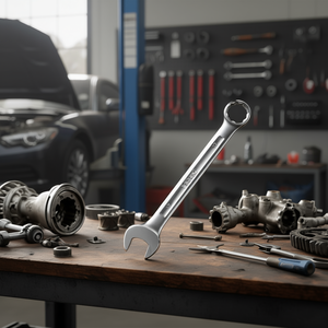 Llave Combinada Fasano de 17 mm, Herramienta Métrica para Reparación Automotriz - Product Image 3