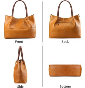 Sacs à main et portefeuilles en cuir végétalien sur mesure pour femmes - Écologiques, imperméables, avec fermeture éclair, sacs fourre-tout, sacs à bandoulière, sacs à main - Product Image 2