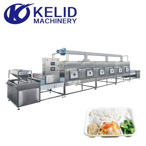 Machine de chauffage micro-ondes CE PLC personnalisée, à fonctionnement automatique et facile, pour chauffage rapide et uniforme des boîtes de repas instantanés, haute efficacité - Product Image 2