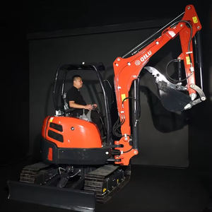 FREE SHIPPING Earth-moving Digger 1.0~3.5Ton Mini Excavator Crawler Multi-Purpose High Load Moment Engine & Pump 1 Year Warranty - Product Image 1