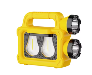 Dual <b>LED</b> Head <b>Work</b> <b>Light</b> <b>Rechargeable</b> Camping Lantern with Double Flashlight for Outdoor Fishing Emergency - Product Image 6