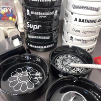 Cendrier en céramique personnalisé avec logo pour les boutiques de tabac, les dispensaires, les marques individuelles, accessoires pour fumeurs