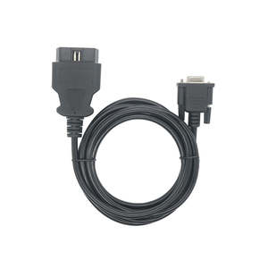 OBD 16 pines macho a d-sub 9 pines macho obd2 a <span class=keywords><strong>DB9</strong></span> <span class=keywords><strong>cable</strong></span> OBD <span class=keywords><strong>Cable</strong></span> de diagnóstico escáner <span class=keywords><strong>Cable</strong></span> de extensión - Product Image 2