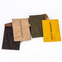 Étiquettes de marque artisanales sur mesure en cuir denim micro-gaufré Heritage Premium pour jeans, vestes et accessoires de luxe
