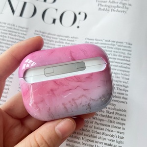 PC Design Headphone case for airpods Pro 2 3 4 Marbling Print <strong>Earphone</strong> Cover - Product Image 2