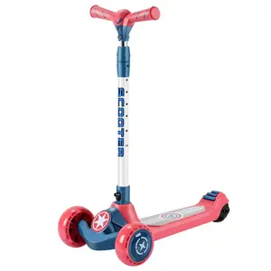 新しいデザインの<span class=keywords><strong>3</strong></span>輪スクーター子供用音楽折りたたみスケートボード<span class=keywords><strong>3</strong></span>〜6歳/高品質プリンセススクーター女の子用 - Product Image 1