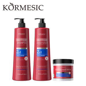 KORMESIC 500ml Wholesale OEM Custom Organic Herbal Hair Mask Moisturizing Cream Keratin Deep Treatment Private Label - Product Image 6