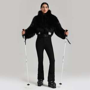 <span class=keywords><strong>Veste</strong></span> et pantalon de <span class=keywords><strong>ski</strong></span> d'hiver pour l'extérieur Parka imperméable et coupe-vent Ensemble de <span class=keywords><strong>ski</strong></span> pour femmes - Product Image 3
