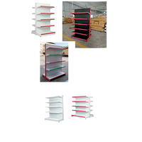 Étagère en acier thermolaqué Gui Chang, étagère de magasin, crochets pour étagères, rayonnages de stockage pour magasins de détail, présentoirs de vente au détail, niveaux réglables