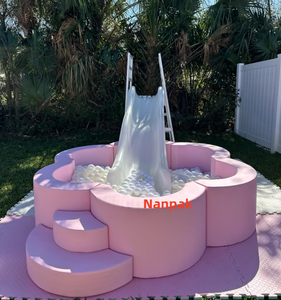 Fosse à balles commerciale en forme de fleur colorée de 8 pieds Soft Play <span class=keywords><strong>Daizy</strong></span> Ball Pool Pit pour la location de fêtes - Product Image 5