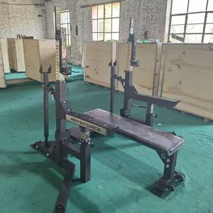 Commercial Competition Squat Rack With Weight Bench Heavy Duty Gym Full Body <b>Strength</b> <b>Training</b> Equipment - Product Image 2