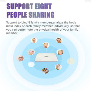 मानव स्वास्थ्य माप स्मार्ट वजन पैमाने डिजिटल तराजू शरीर में वसा स्मार्ट शरीर में वसा पैमाने - Product Image 2
