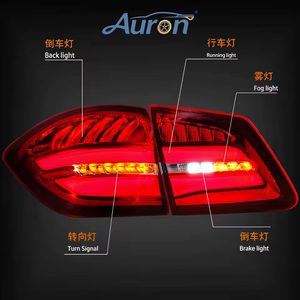Luces Traseras LED para Mercedes-Benz GLS166 (2013-2015) |   Conjunto de Luz de Freno Trasera Nueva y Transparente |   Actualización de Estilo OE, 6000K, 6000 Lúmenes - Product Image 3
