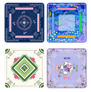 Tapete de Mahjong de Lujo Moderno, Grueso, Silencioso, Antideslizante, Duradero, de Calidad Profesional, Personalizable, para Entretenimiento - Product Image 6