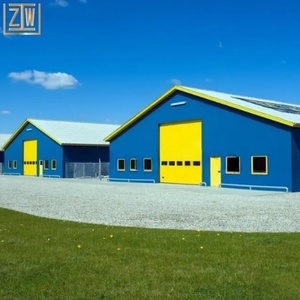 Prefab thép clod lưu trữ nhà kho đúc sẵn giá thép cấu trúc phòng tập thể dục bóng rổ thể thao hội trường sân vận động bóng đá thiết kế - Product Image 2