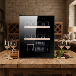 <span class=keywords><strong>Réfrigérateur</strong></span> <span class=keywords><strong>à</strong></span> <span class=keywords><strong>vin</strong></span> 48L pour 15 bouteilles, mini <span class=keywords><strong>cave</strong></span> <span class=keywords><strong>à</strong></span> <span class=keywords><strong>vin</strong></span> <span class=keywords><strong>avec</strong></span> thermostat réglable, <span class=keywords><strong>cave</strong></span> <span class=keywords><strong>à</strong></span> <span class=keywords><strong>vin</strong></span> domestique - Product Image 3