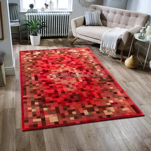 미라클 카펫 제조 바닥 카펫 빈티지 디자인 북유럽 맞춤형 러그 카펫 거실 공간 러그 & 세트