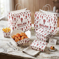 Cajas de Empaque para Comida Rápida con Logotipo Personalizado, Cajas de Papel para Llevar Comida, Aptas para Alimentos, para Catering y Pedidos al por Mayor