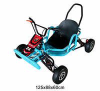 Buggy tout-terrain monoplace de style sport premium avec moteur à essence puissant et suspension indépendante pour les courses en plein air