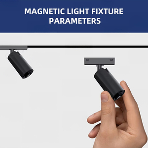 Hiện đại 15 30 <span class=keywords><strong>45</strong></span> độ Chùm tia góc LED Spotlight nhôm AC85-265V 2 dây đường sắt dòng Flex ánh sáng theo dõi cho các cửa hàng siêu thị - Product Image 2