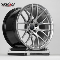 YAGU 359M 5x120 19x9 19x10 19X8.5 19X9.5 Hyper Silver Forged Wheels untuk BMW M1 E46 M3 E90 F30 Z4 M E85 E86 E60 M5 E63 M6