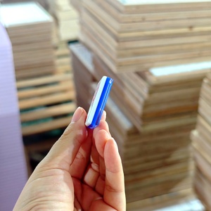 Modern <strong>Rummikub</strong> <strong>Playing</strong> Tiles 2-4 Players Bespoke Rummy Joker Set Blue White Block Number Acrylic Game - Product Image 4