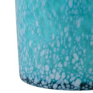 Candela Profumata in Vetro Maculato Grande, Votiva Decorativa per Uso Interno ed Esterno - Product Image 5