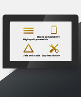 Support de tablette de bureau en métal pour iPad - Utilisation sur bureau