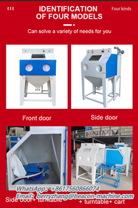 Beacon Sand Blasting Machine SD-B Portable Automatic Small Sand Blast Cabinet Equipment <b>Sandblaster</b> SD-B Automatic Sandblasting - Product Image 6