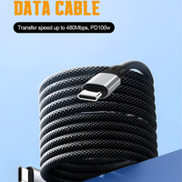 Nouveau câble de charge magnétique Micro Type C câble de données USB pour iPhone iPad câble de charge de chargeur rapide de données