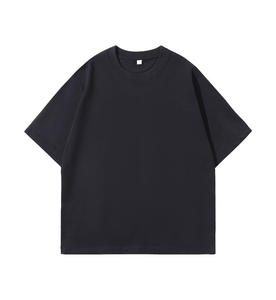 T-shirt da uomo personalizzabile con logo, 300 grammi, pesante, 100% cotone, girocollo, casual, taglie forti, vestibilità ampia, a manica corta - Product Image 1