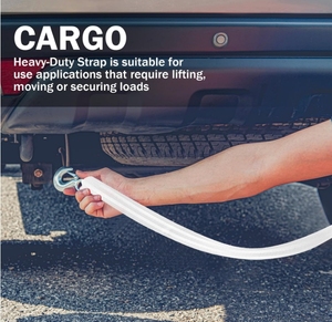 Nhà Sản Xuất Tùy Chỉnh 48Mm Rộng Vành Đai Chỗ Ngồi UV & Chịu Nhiệt Twill Nylon Vải Trắng Cuộn Sọc Thắt Lưng Cho Xe Ô Tô Và Túi Xách - Product Image 5