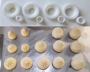 เครื่องทำขนมซาลาเปา/โมโม/เซียะไม/เปาจื่อ/โมจิ อัตโนมัติ ยี่ห้อคูบบ้า เซียวหลงเปา วัสดุสแตนเลสเกรดอาหาร ผลิตได้ 500-3000 ชิ้น/ชม. - Product Image 2