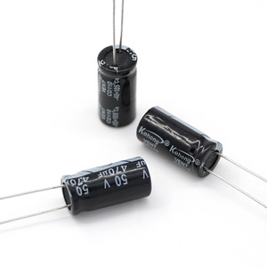Aluminum Electrolytic Capacitor 470uF 50V 10x20mm Plug-in For Electrical Appliances - Product Image 3