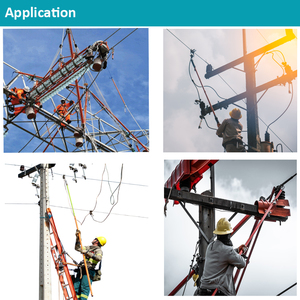 Dụng cụ điện lực Lineman Hot Line, cần điện lực sợi thủy tinh, cần điện lực tam giác thu gọn - Product Image 6