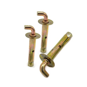 Ancoraggi a Gancio Metrici in Acciaio Inox Zincato, Bulloni di Espansione a Gancio a J per Montaggio su Cemento e Pareti - Product Image 4